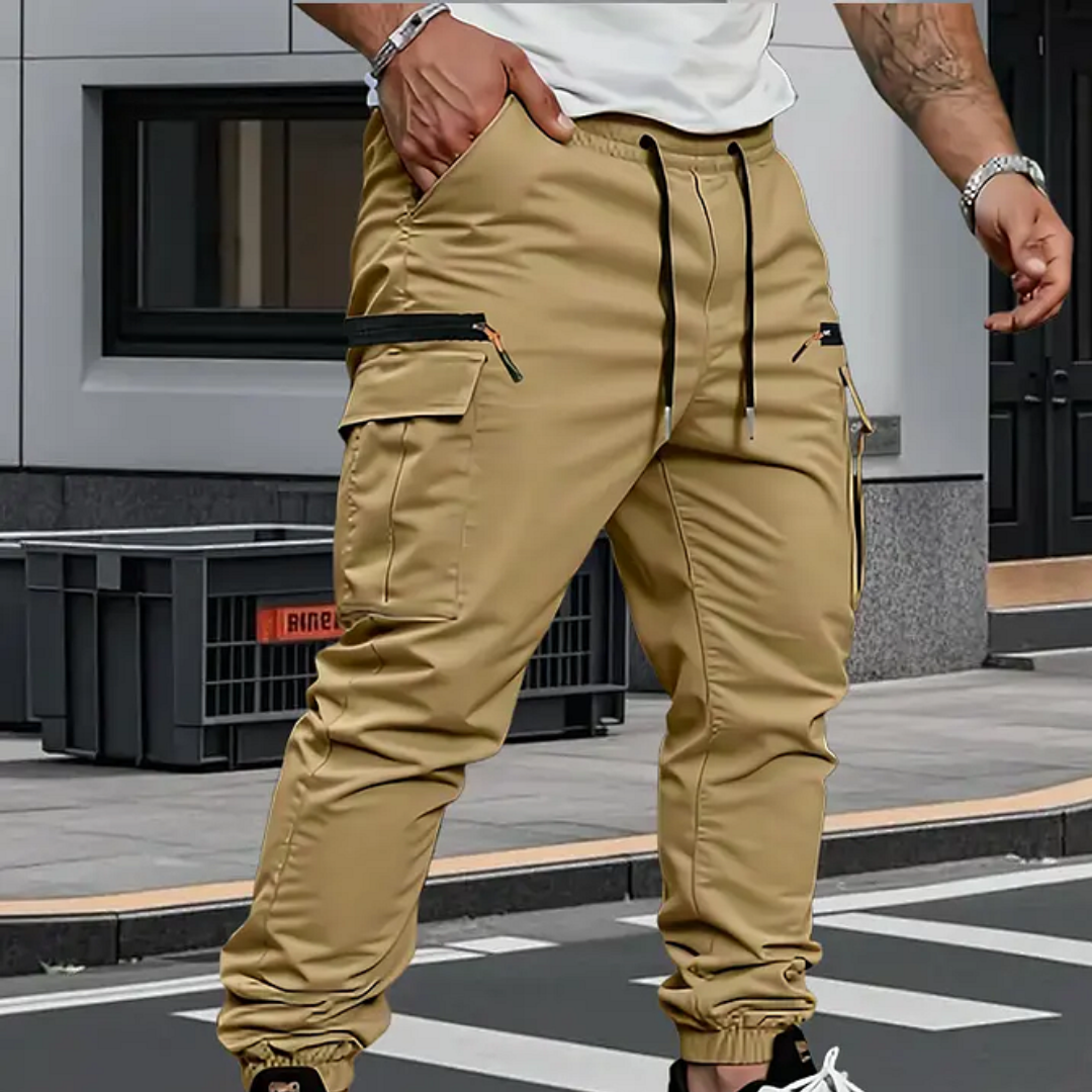 Stretch Cargo-joggingbyxor för Herr