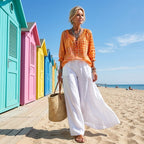 Almira™ | Elegant Blus med V-ringning för Kvinnor