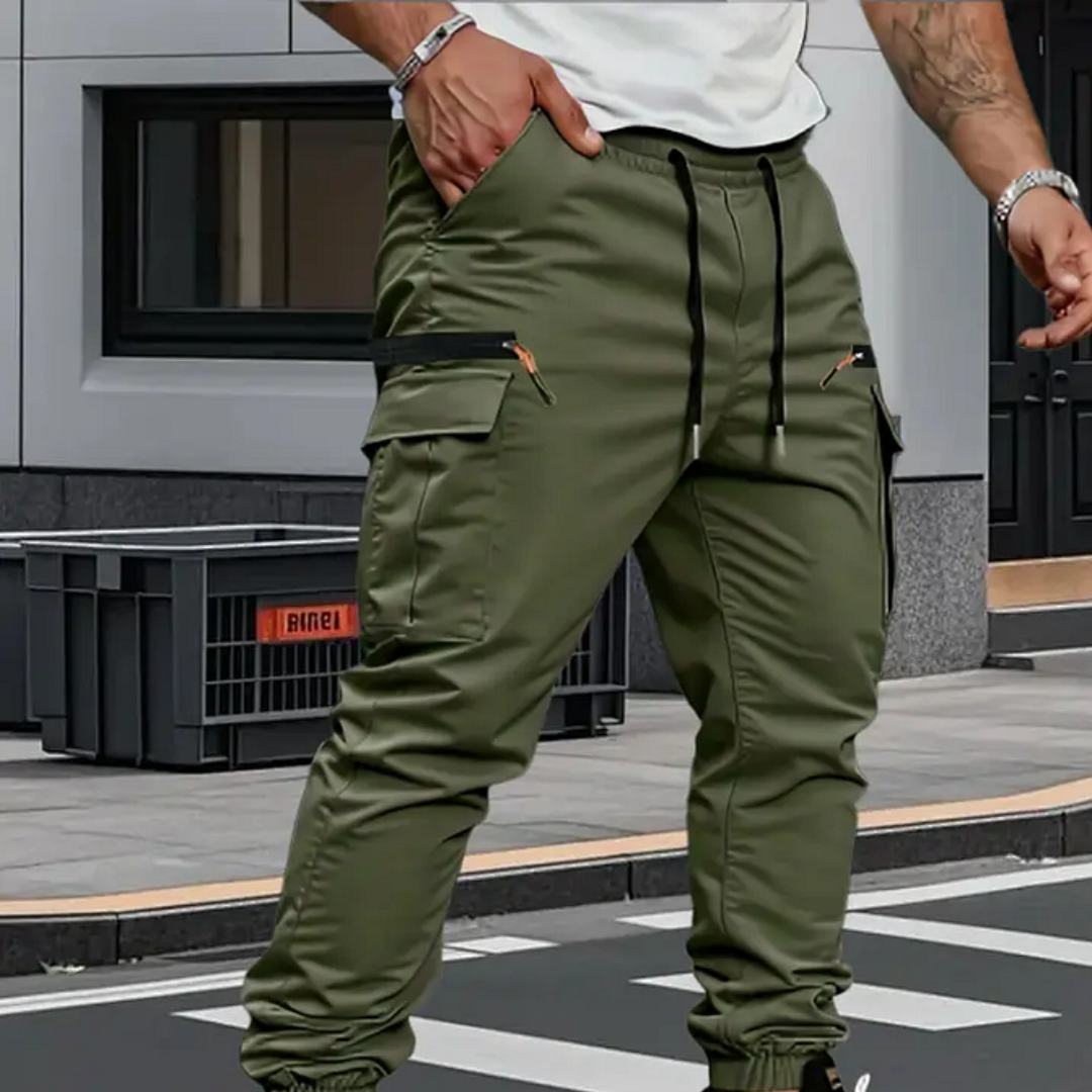 Stretch Cargo-joggingbyxor för Herr