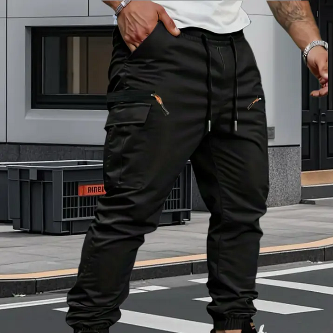 Stretch Cargo-joggingbyxor för Herr