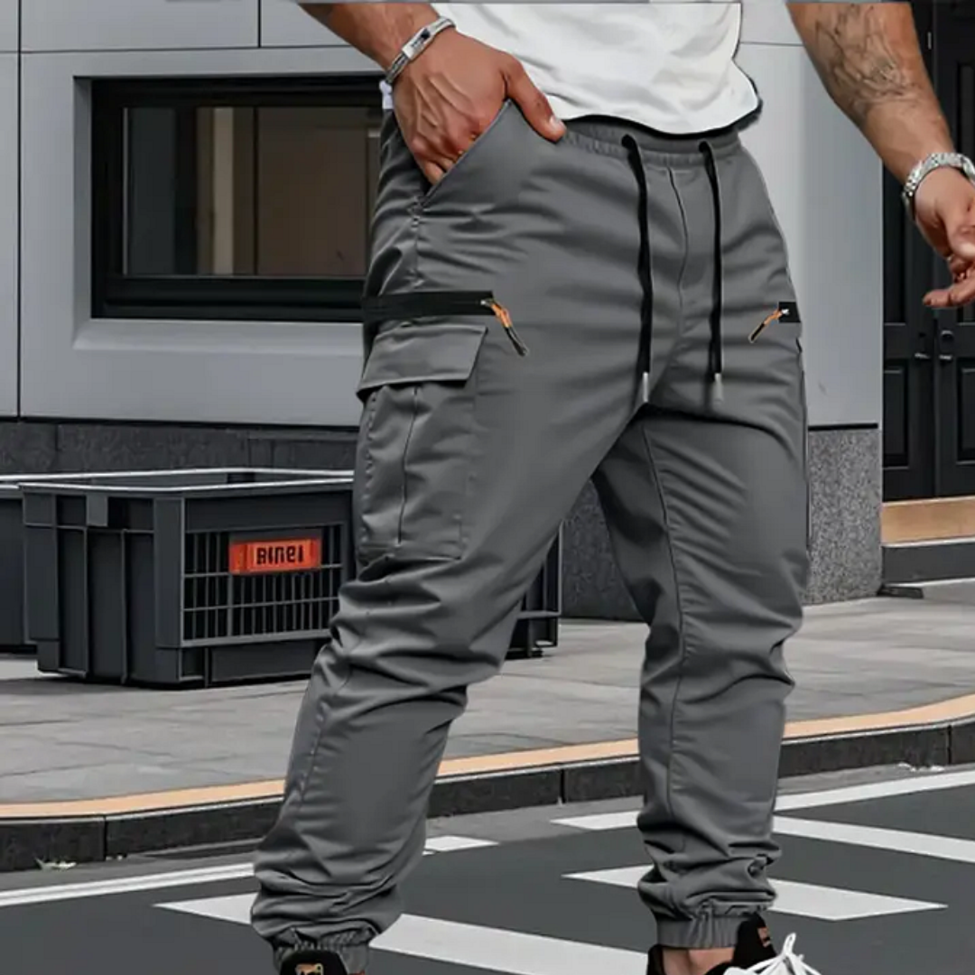Stretch Cargo-joggingbyxor för Herr