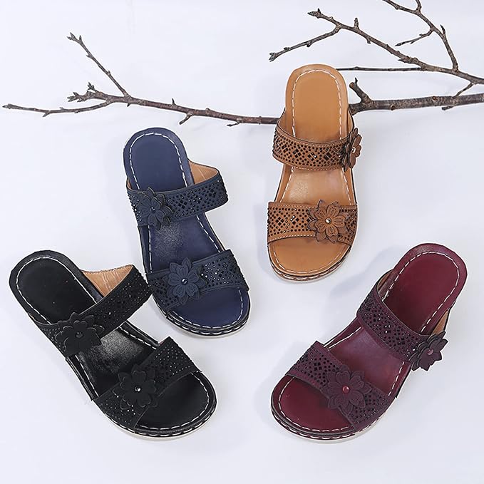 Virella™ | Eleganta Sommarsandaler för Kvinnor