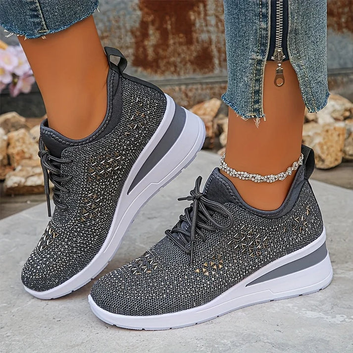 GlintStep™ | Glittrande Sneakers för Komfort & Stil