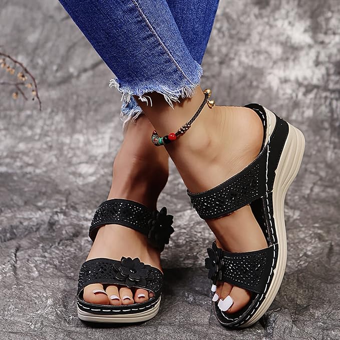 Virella™ | Eleganta Sommarsandaler för Kvinnor