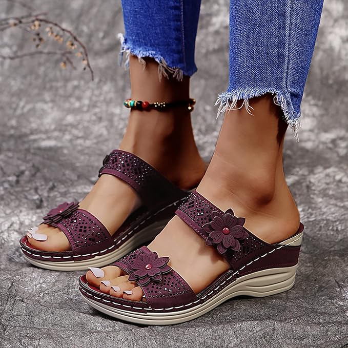 Virella™ | Eleganta Sommarsandaler för Kvinnor
