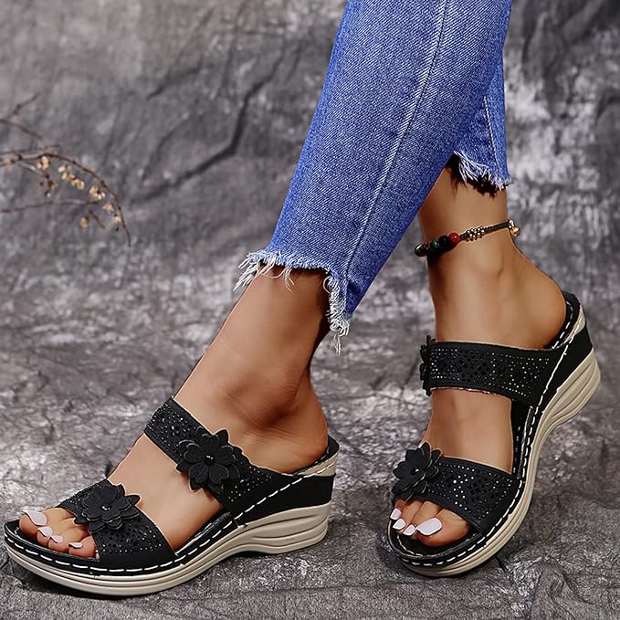 Virella™ | Eleganta Sommarsandaler för Kvinnor