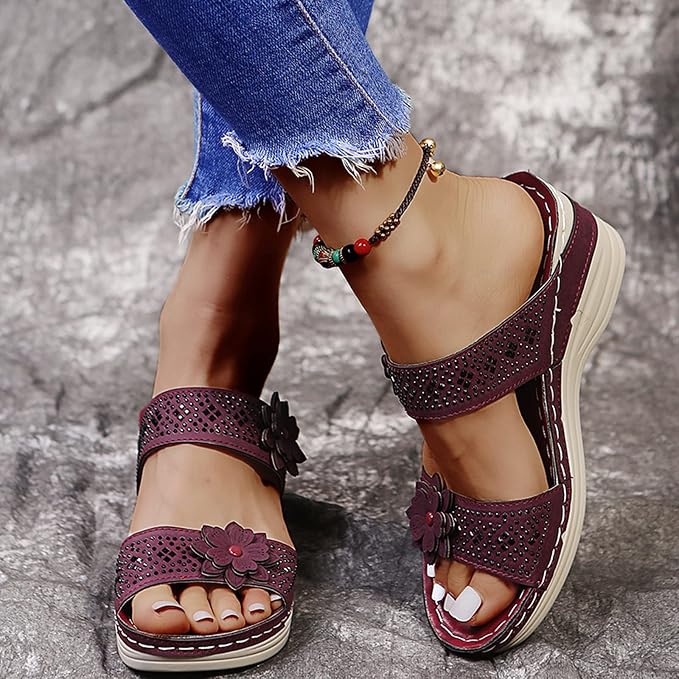 Virella™ | Eleganta Sommarsandaler för Kvinnor
