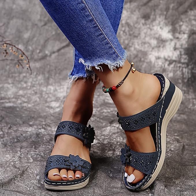 Virella™ | Eleganta Sommarsandaler för Kvinnor