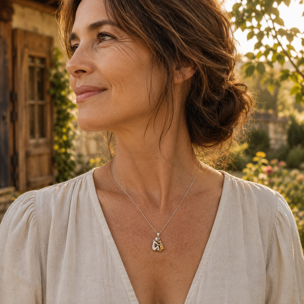 Luo Blomma — Evig Omfamning Halsband