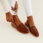 Orlena™ | Eleganta vävda loafers för kvinnor