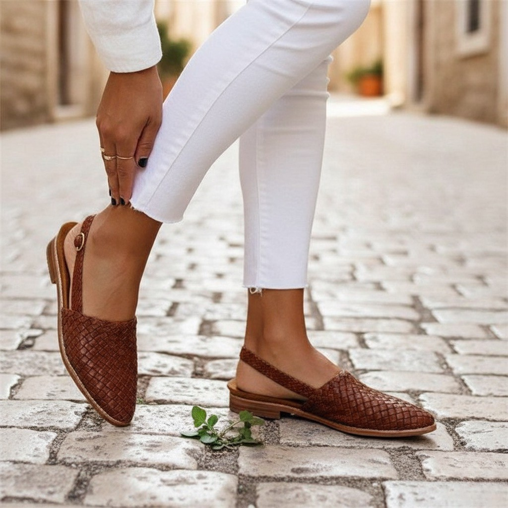 Orlena™ | Eleganta vävda loafers för kvinnor