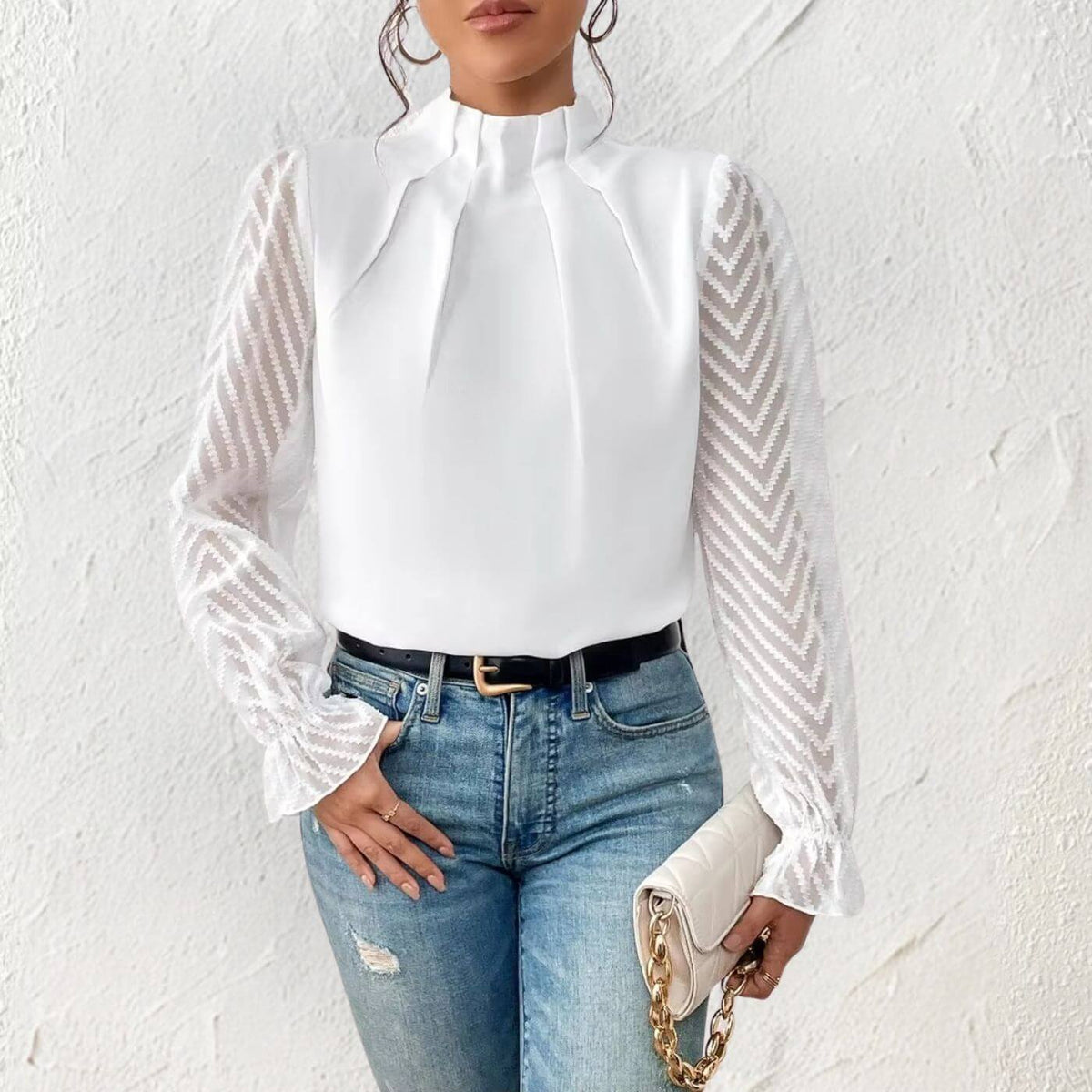 Veronica™ - Stilren Elegant Topp
