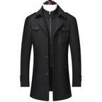 WoolGuard™ vinterjacka | Ullblandning, dubbel krage & brittisk heritage-stil