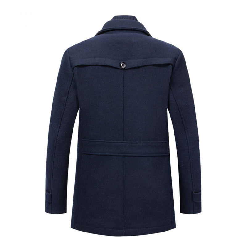 WoolGuard™ vinterjacka | Ullblandning, dubbel krage & brittisk heritage-stil
