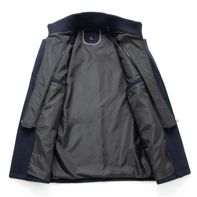 WoolGuard™ vinterjacka | Ullblandning, dubbel krage & brittisk heritage-stil