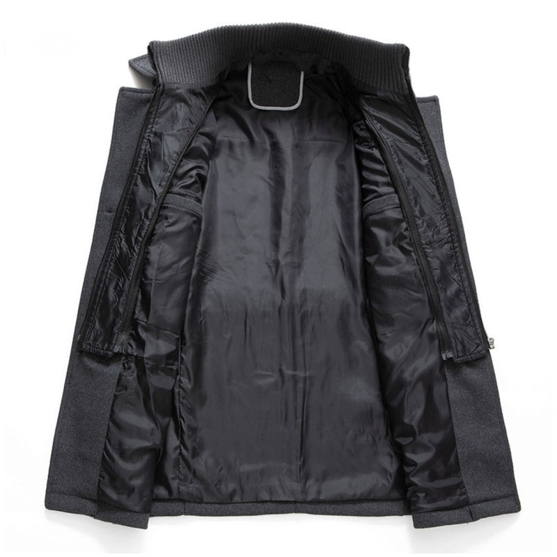 WoolGuard™ vinterjacka | Ullblandning, dubbel krage & brittisk heritage-stil