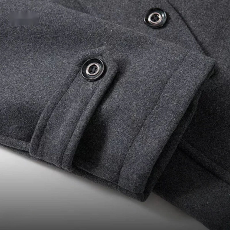 WoolGuard™ vinterjacka | Ullblandning, dubbel krage & brittisk heritage-stil