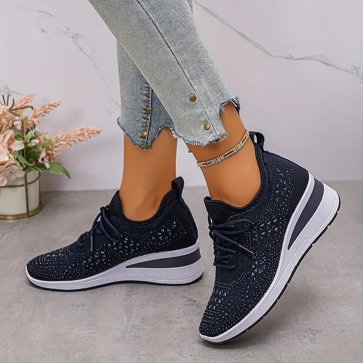 GlintStep™ | Glittrande Sneakers för Komfort & Stil