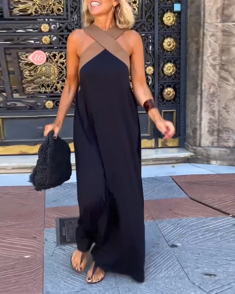 Calivora™ | Elegant Halterneck Klänning