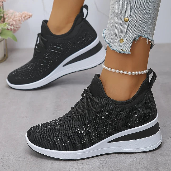 GlintStep™ | Glittrande Sneakers för Komfort & Stil