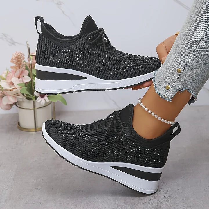 GlintStep™ | Glittrande Sneakers för Komfort & Stil