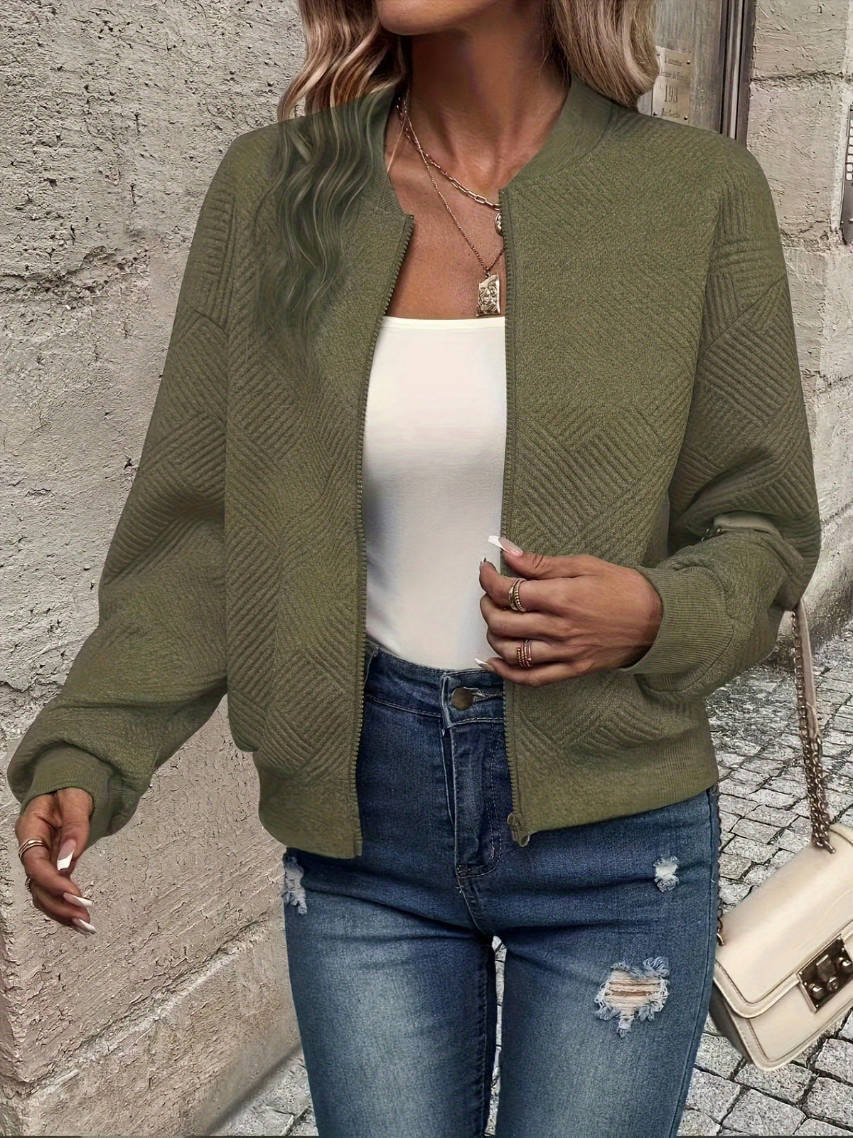 Vinge™ | Casual Zip-Up Bomberjacka