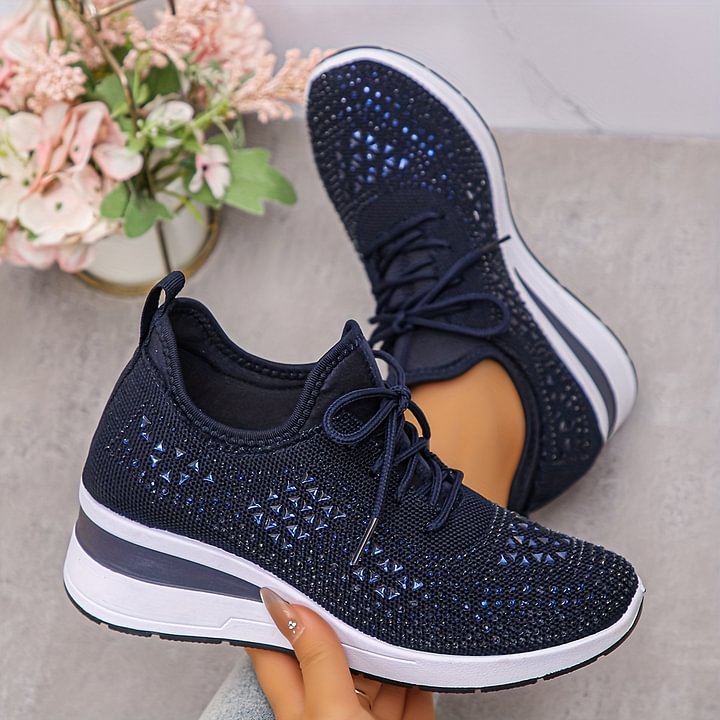 GlintStep™ | Glittrande Sneakers för Komfort & Stil