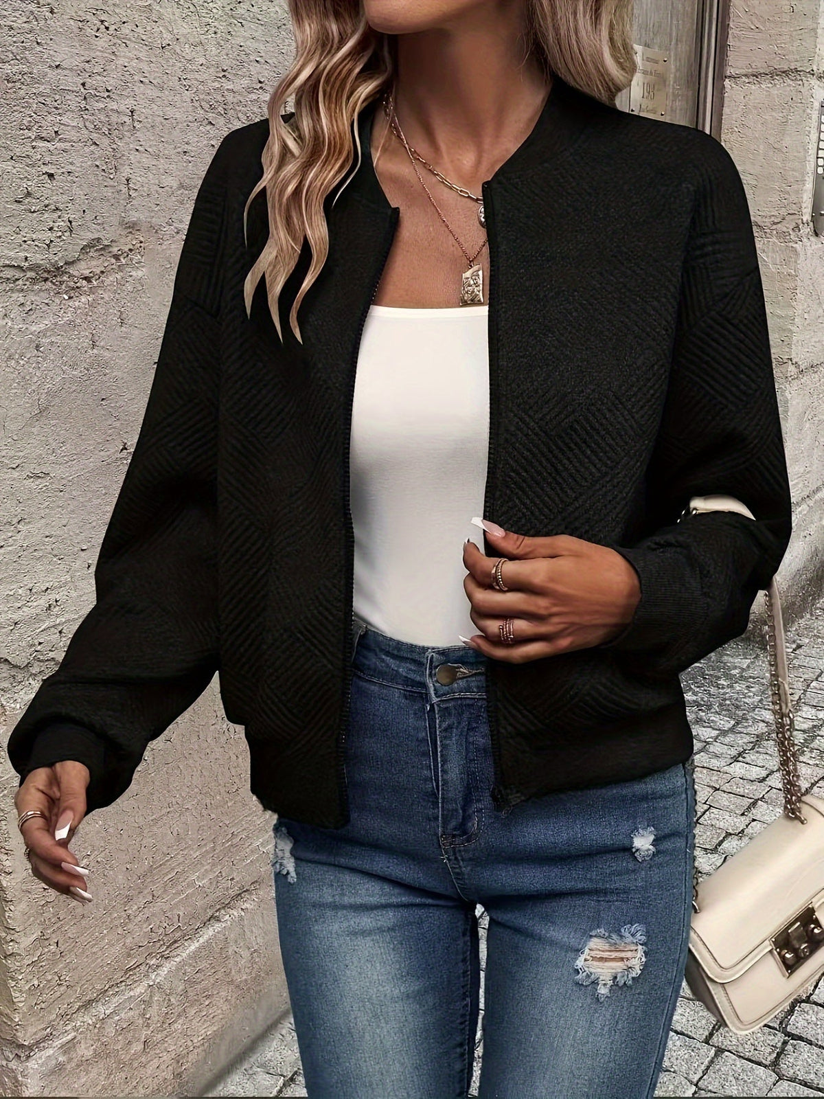 Vinge™ | Casual Zip-Up Bomberjacka