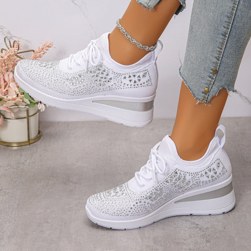 GlintStep™ | Glittrande Sneakers för Komfort & Stil