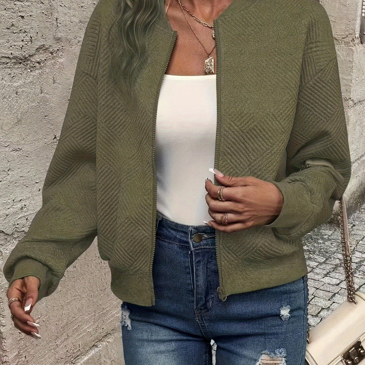 Vinge™ | Casual Zip-Up Bomberjacka