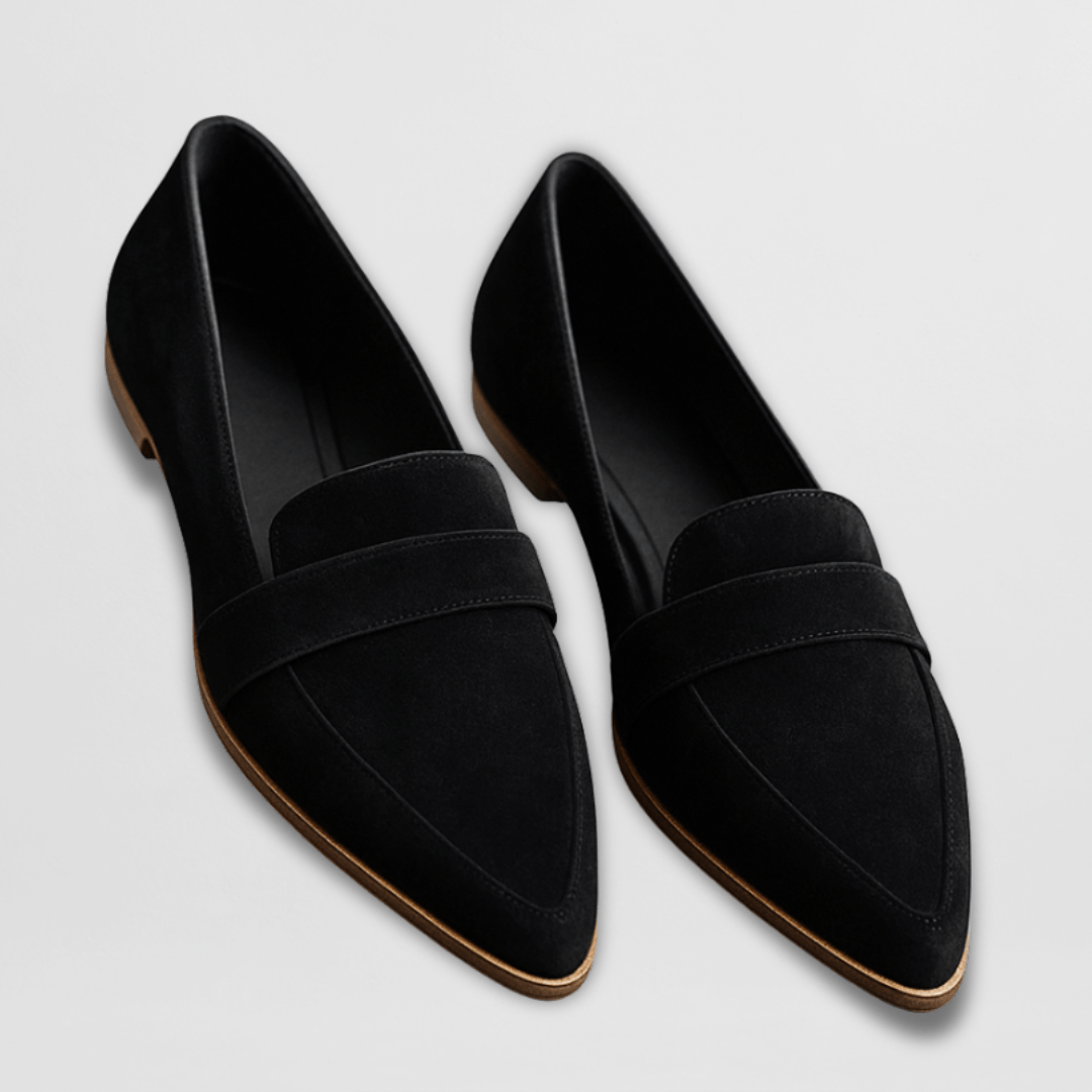 Veloura™ | Mjuka Suede Komfortinstapper Klassiska