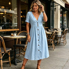 Nordélia™ | Elegant Midiklänning