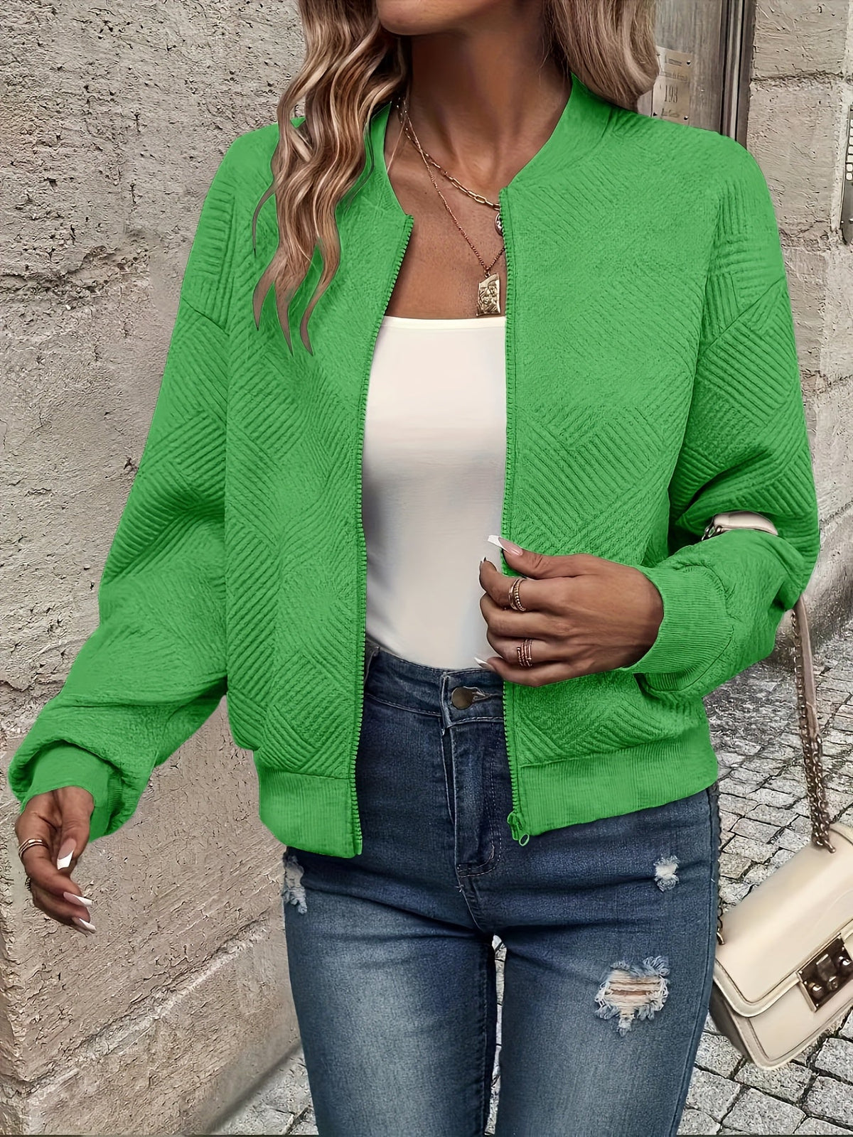 Vinge™ | Casual Zip-Up Bomberjacka