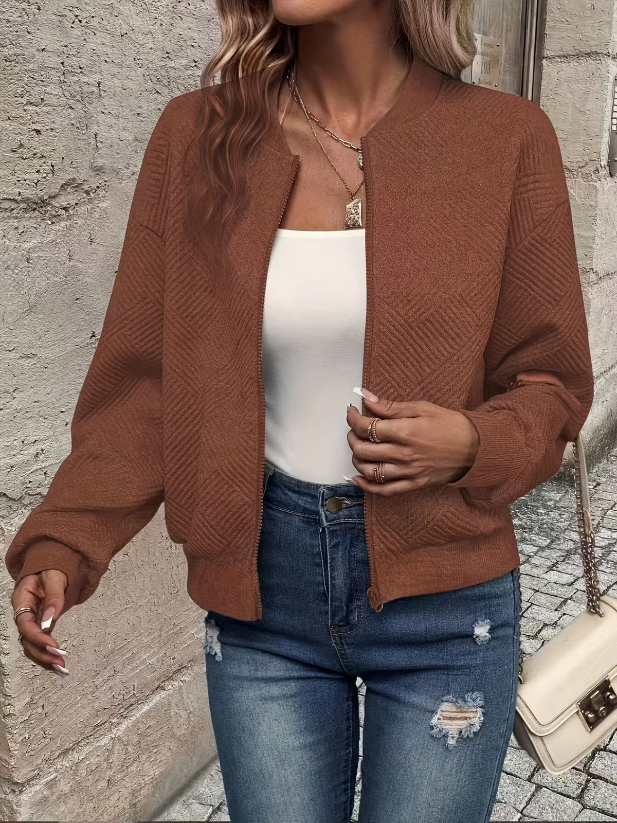Vinge™ | Casual Zip-Up Bomberjacka