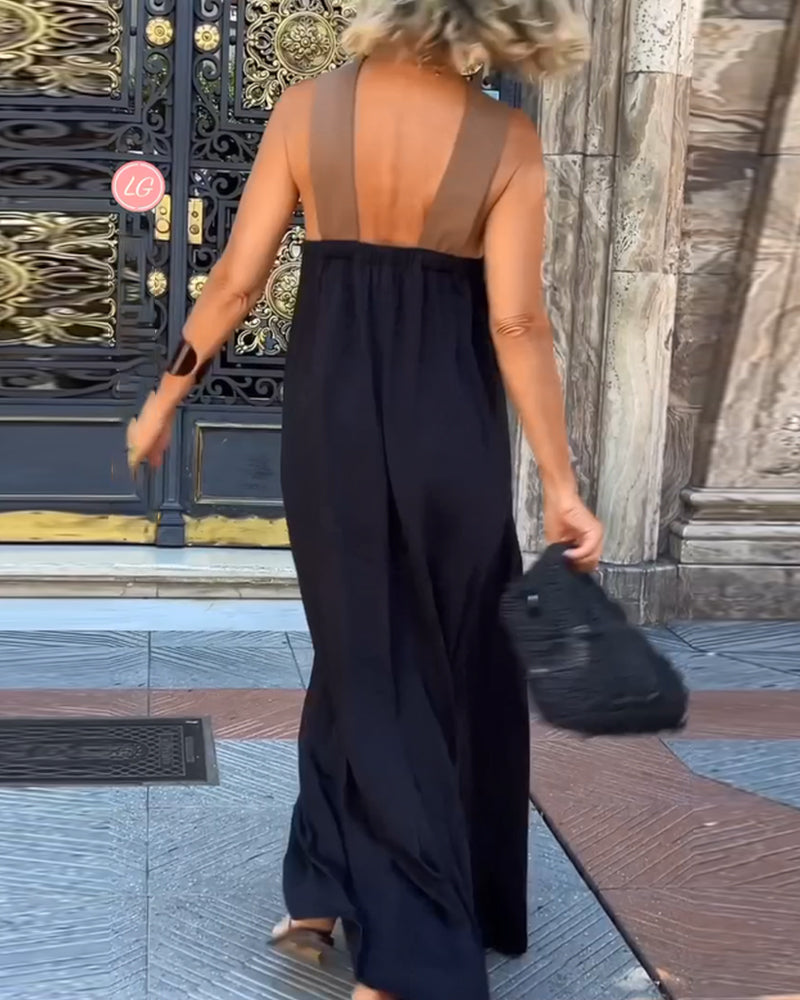 Calivora™ | Elegant Halterneck Klänning