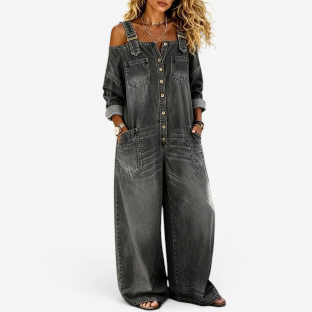 Denimira™ | Avslappnad Jumpsuit