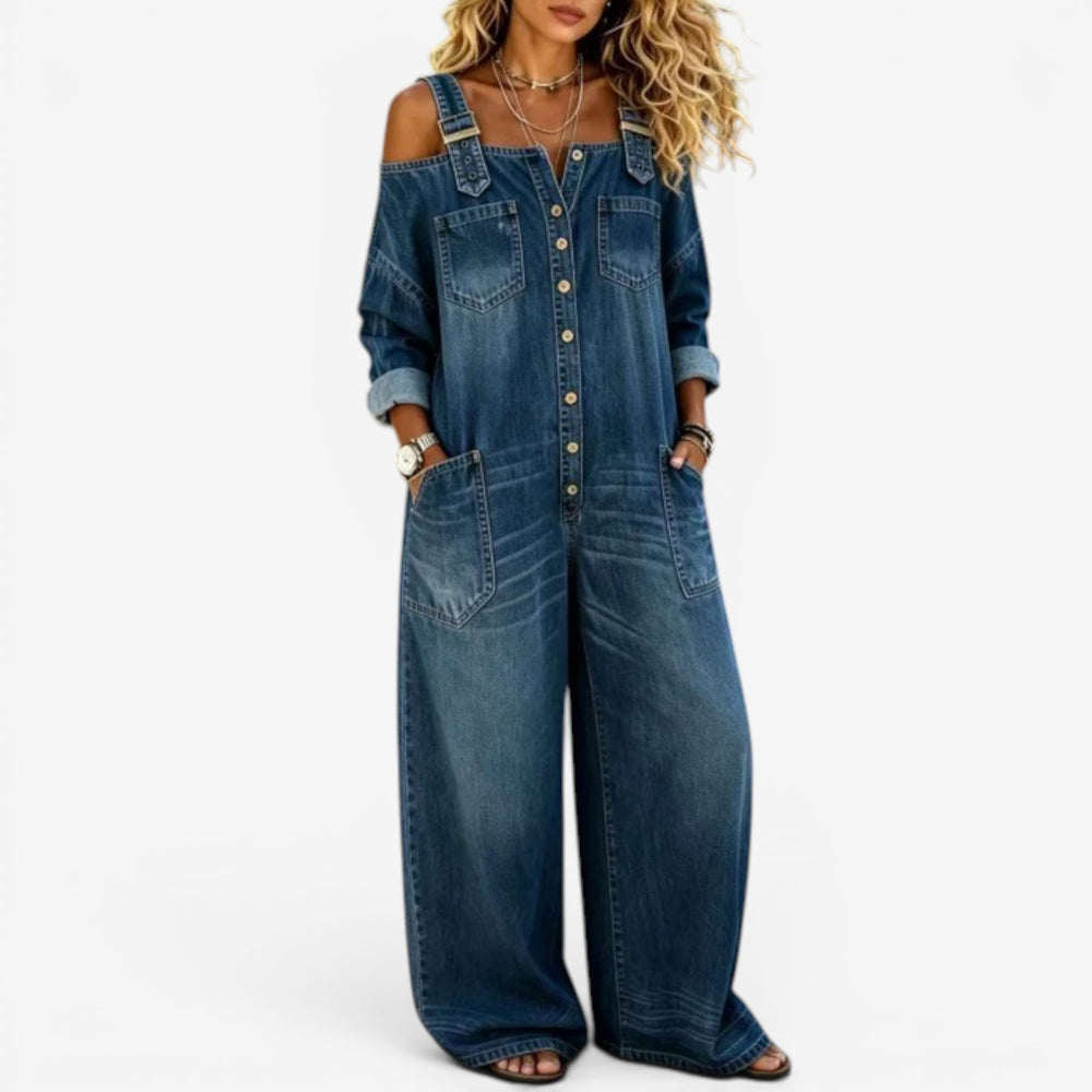 Denimira™ | Avslappnad Jumpsuit